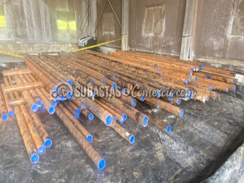 Chatarra de tubería de cañoneo Aprox: 10.000 KG